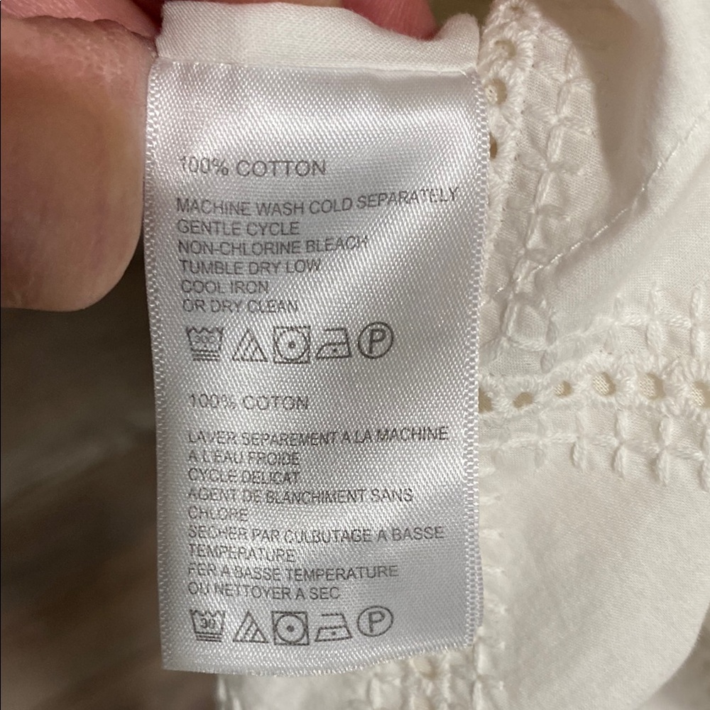 Tommy Bahama White Textured Mini Dress - Picture 8 of 9